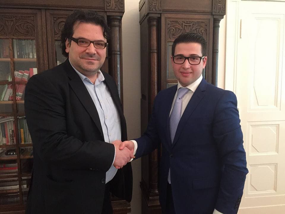Официальный визит председателя ОГЕГ Орхана Шафадияева в Берлин