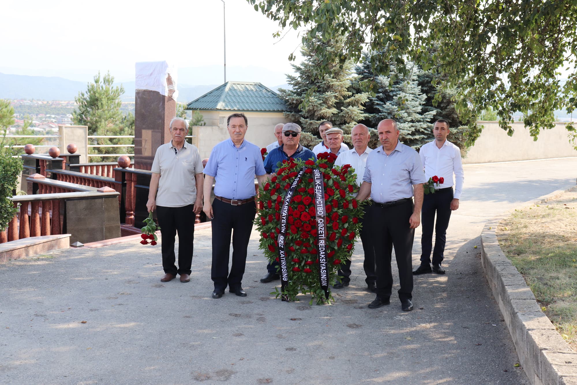 Память талантливого журналиста Рашбила Захарьяева почтили в Губе