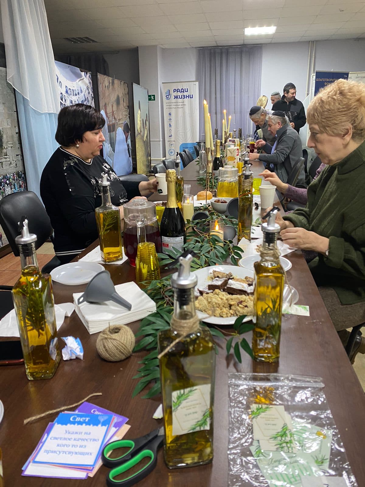 Празднование Хануки в еврейской общине Орла