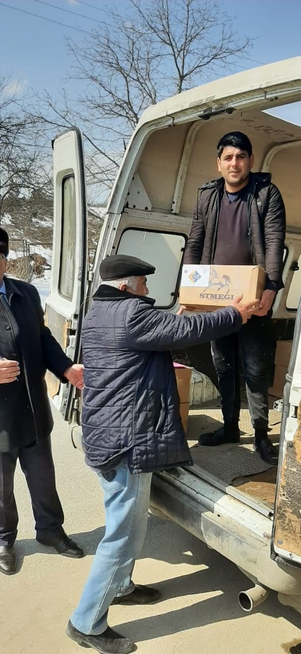 Представители горско-еврейской общины Азербайджана приняли участие в церемонии памяти героев Второй карабахской войны в Гусаре