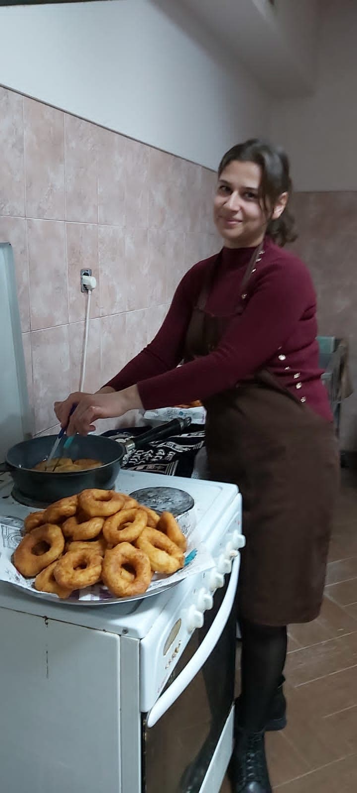 Зажжение первой ханукальной свечи в дербентской синагоге «Келе-Нумаз»