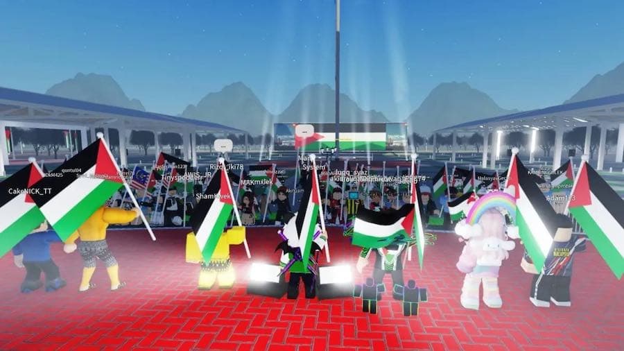 Популярная видеоигра Roblox стала площадкой пропалестинских митингов