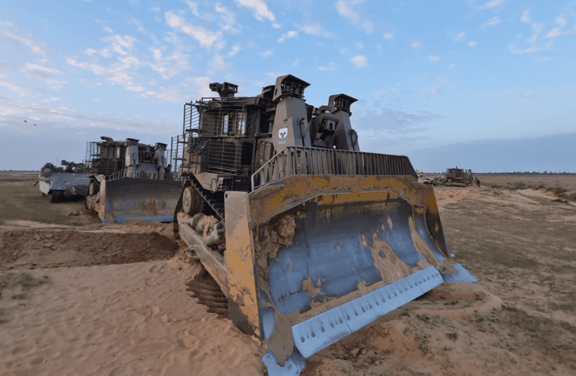 Израиль представил RobDozer – автономную версию саперного бульдозера D-9 от Caterpillar