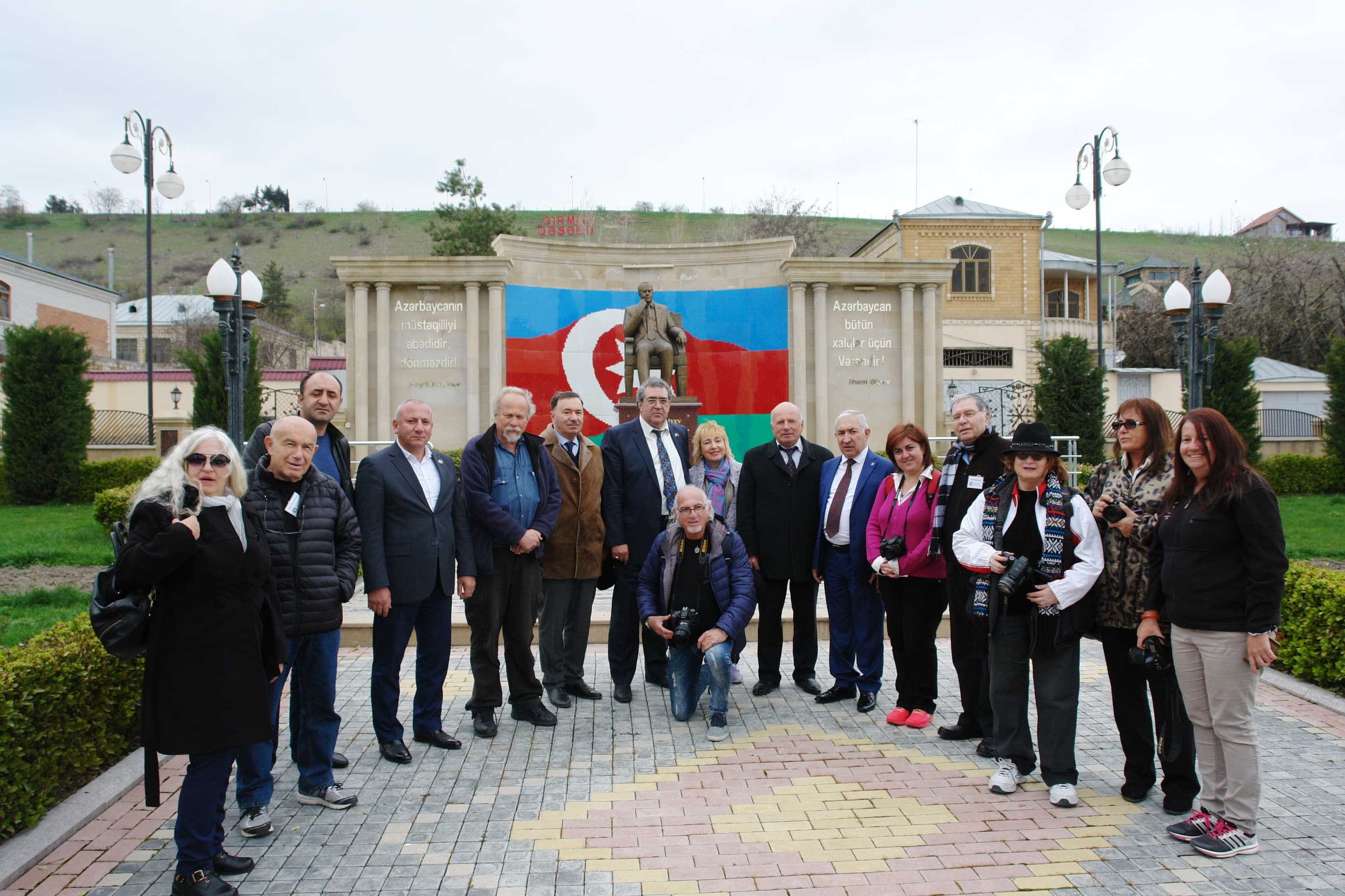 Израильские журналисты в Красной Слободе