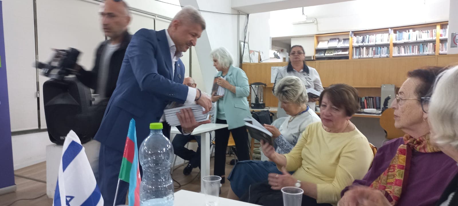 Презентация книги «Нефть и Победа» состоялась в Азербайджанском культурном центре в Израиле