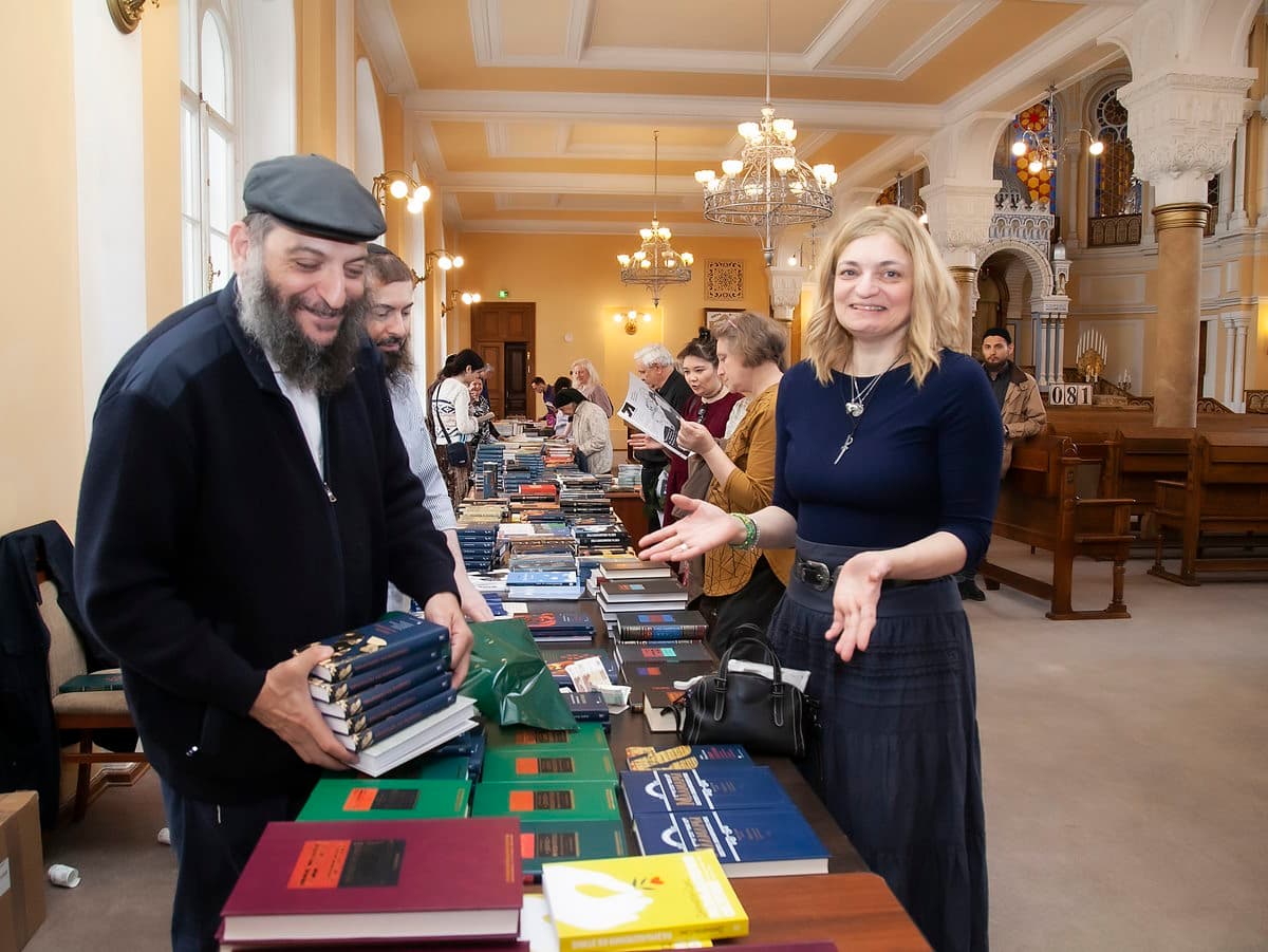 В Большой хоральной синагоге Петербурга прошел День еврейской книги