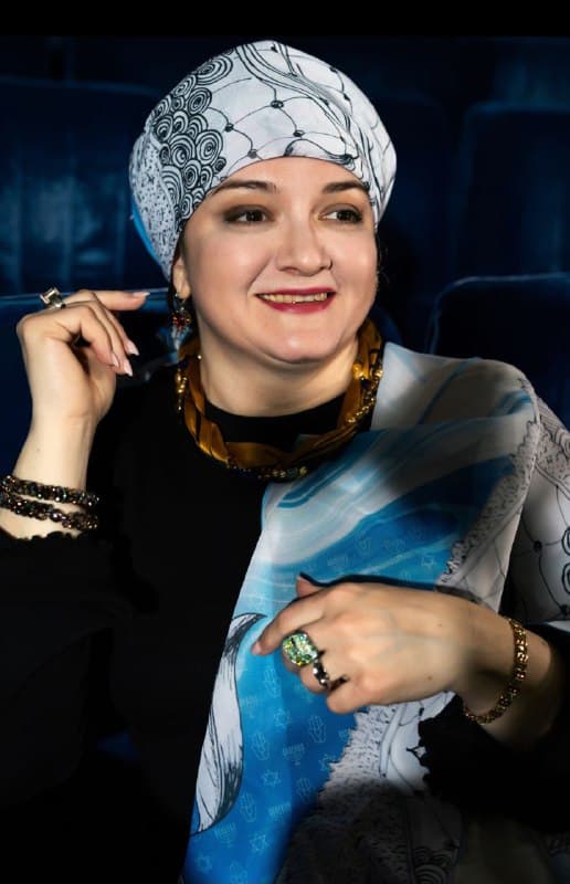 Самарский дизайнер Юлия Коган выпустила коллекцию еврейских платков