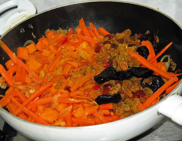 Кухня горских евреев. Ош кюдуи Ханукои