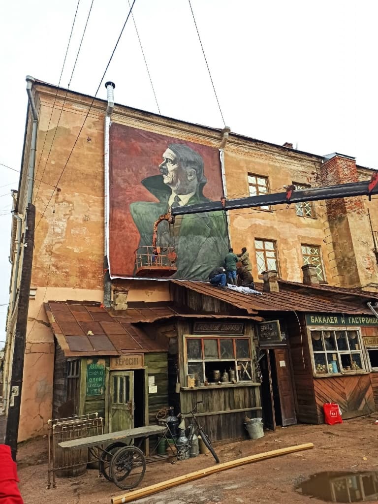 В Выборге идут съемки фильма о подвиге советского партизана-спасителя евреев