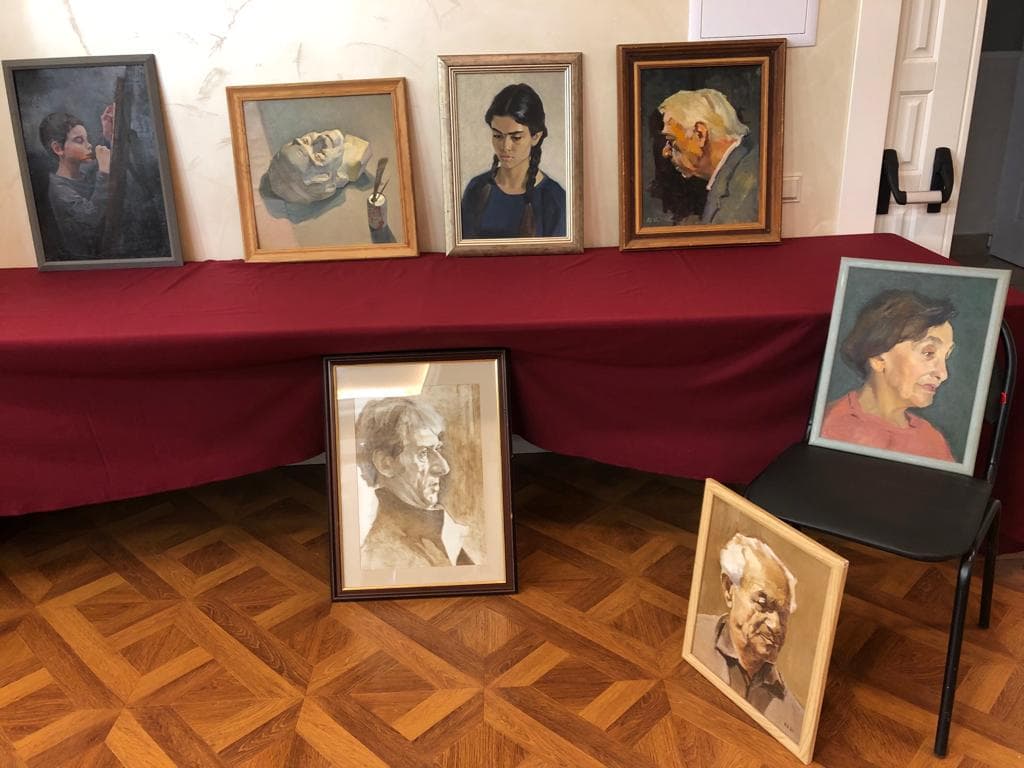 Выставка и лекция художника Бориса Хаимова прошла в ОГЕ