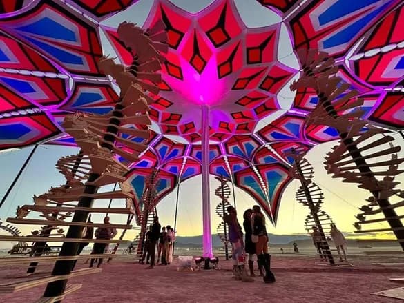 Burning Man воздает дань памяти жертвам нападения ХАМАС на фестиваль Nova