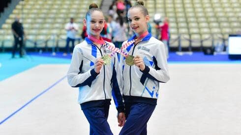 Израильские гимнастки завоевали две золотые медали Чемпионата Европы