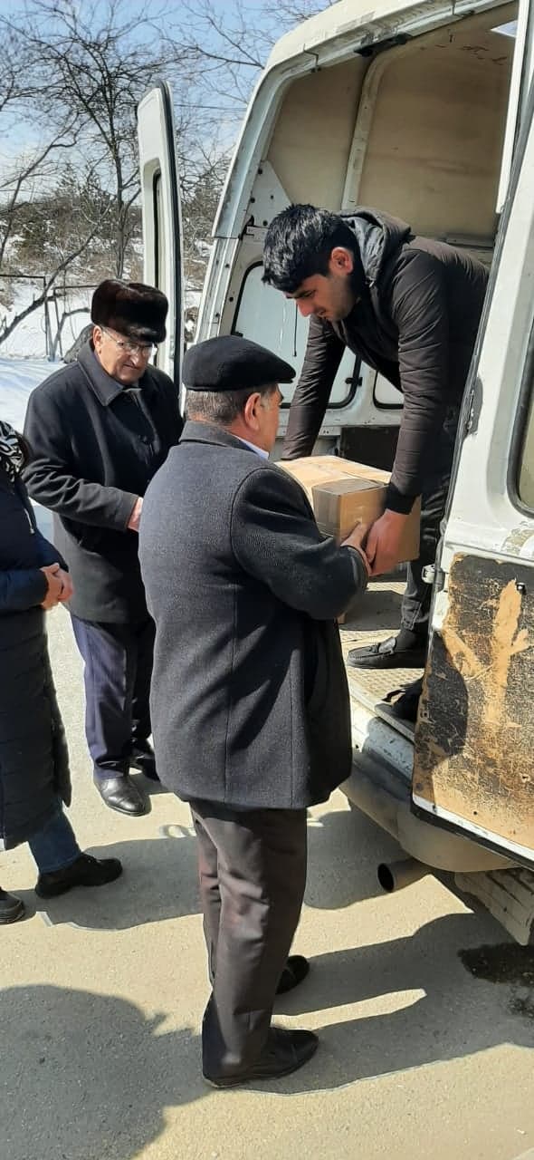 Представители горско-еврейской общины Азербайджана приняли участие в церемонии памяти героев Второй карабахской войны в Гусаре