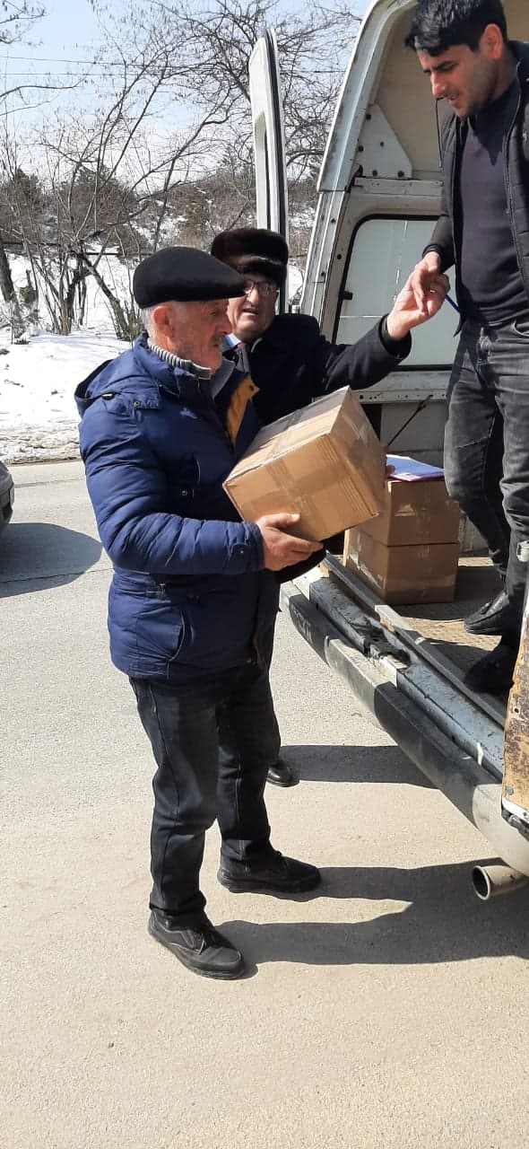Представители горско-еврейской общины Азербайджана приняли участие в церемонии памяти героев Второй карабахской войны в Гусаре