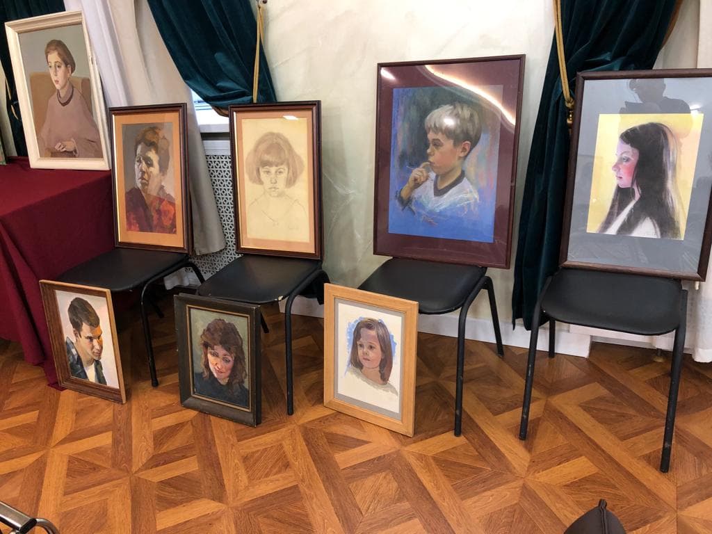 Выставка и лекция художника Бориса Хаимова прошла в ОГЕ