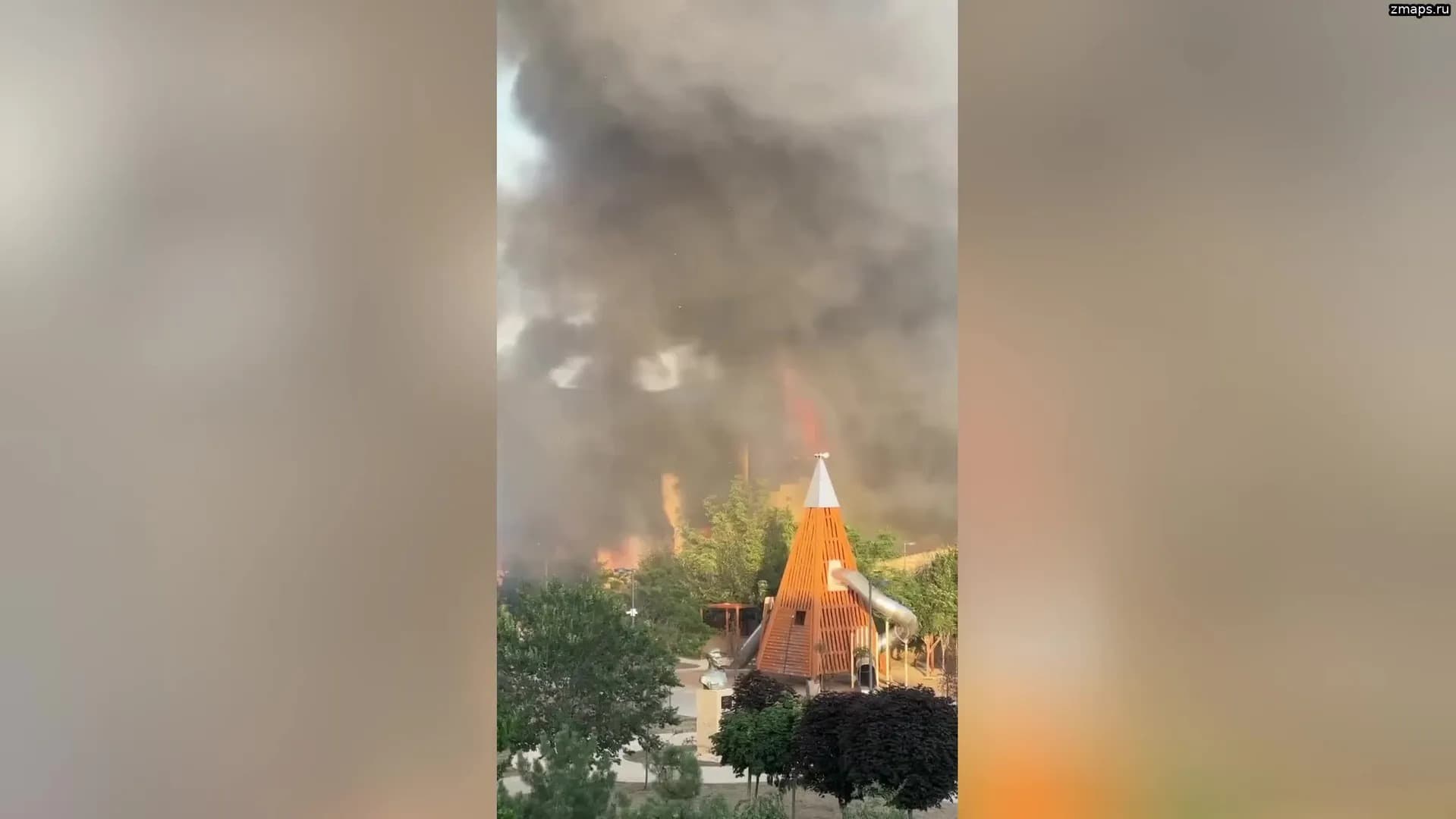 Нападение террористов в Дербенте и Махачкале: есть погибшие, подожжены две синагоги