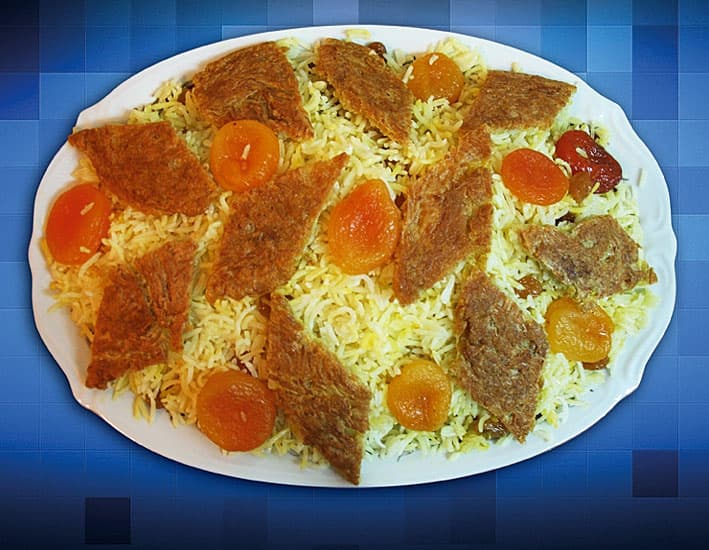 Кухня горских евреев. Ош кюдуи Ханукои