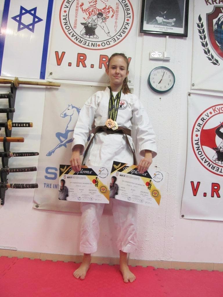 Израильские спортсмены вернулись с Чемпионата мира по карате с золотыми медалями