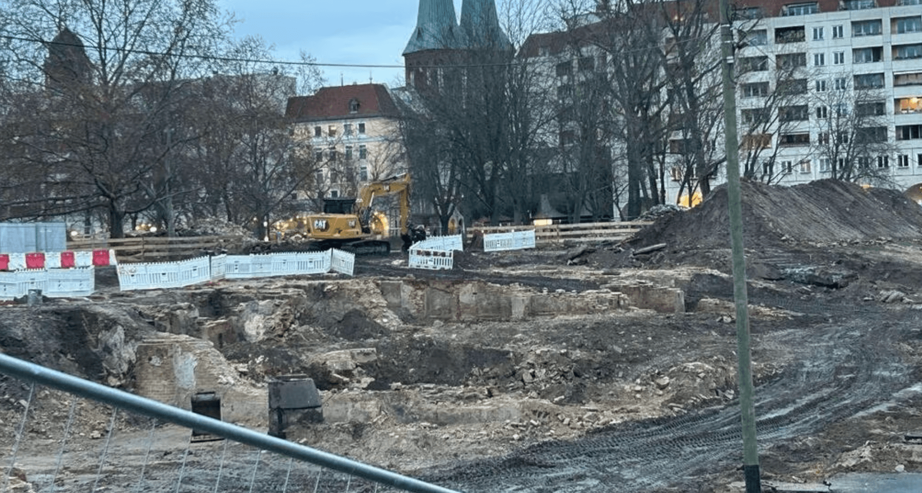 В центре Берлина раскопали руины еврейских домов, разрушенных во Вторую мировую