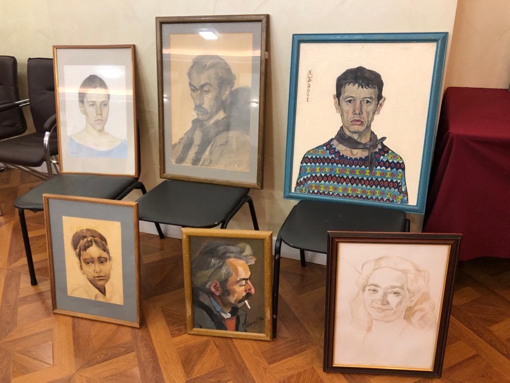 Выставка и лекция художника Бориса Хаимова прошла в ОГЕ