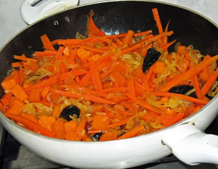 Кухня горских евреев. Ош кюдуи Ханукои
