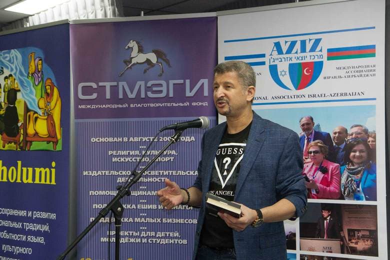 Встречи с писателем Чингизом Абдуллаевым в Израиле