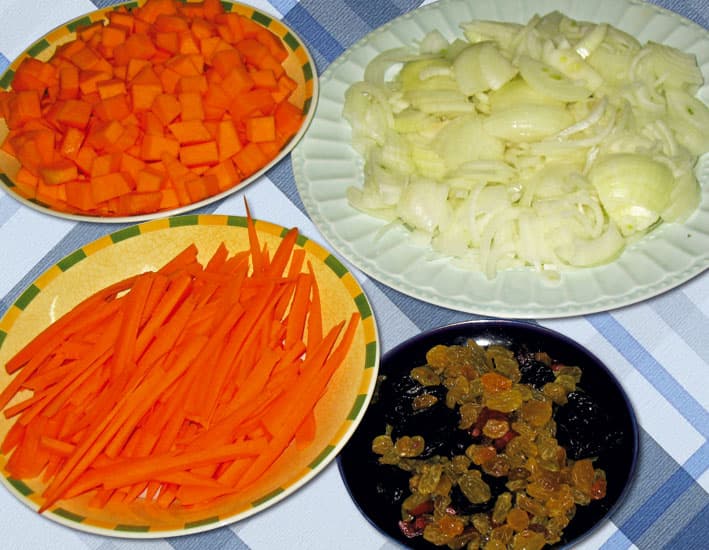 Кухня горских евреев. Ош кюдуи Ханукои