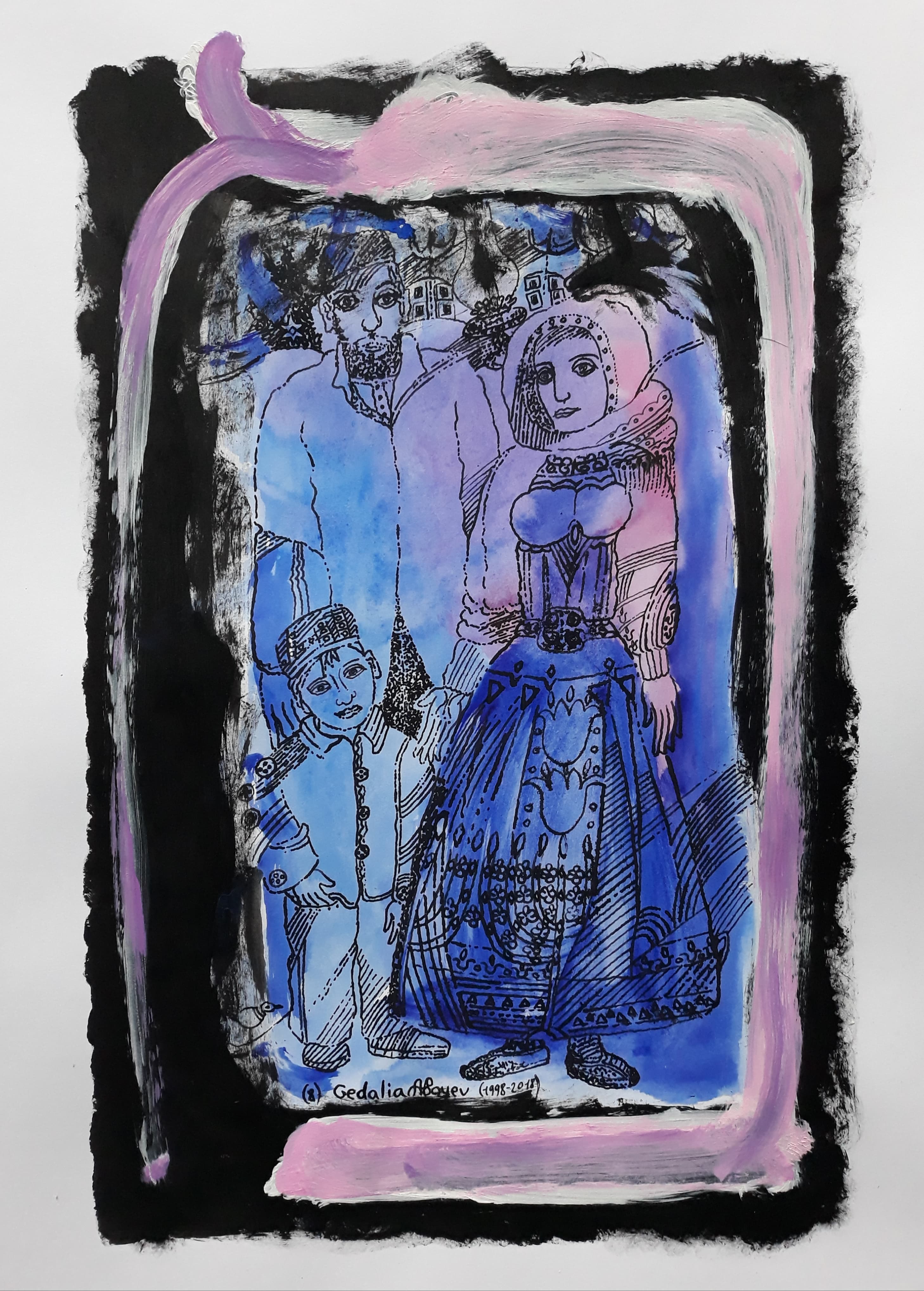 «Истинная влюбленность» художника Гедалия Абаева