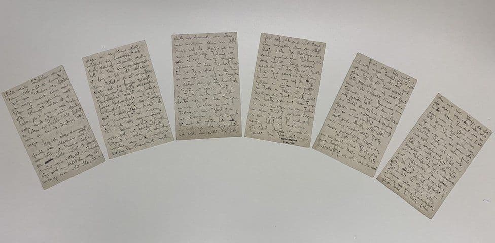 Национальная библиотека Израиля оцифровала письма и рукописи Франца Кафки