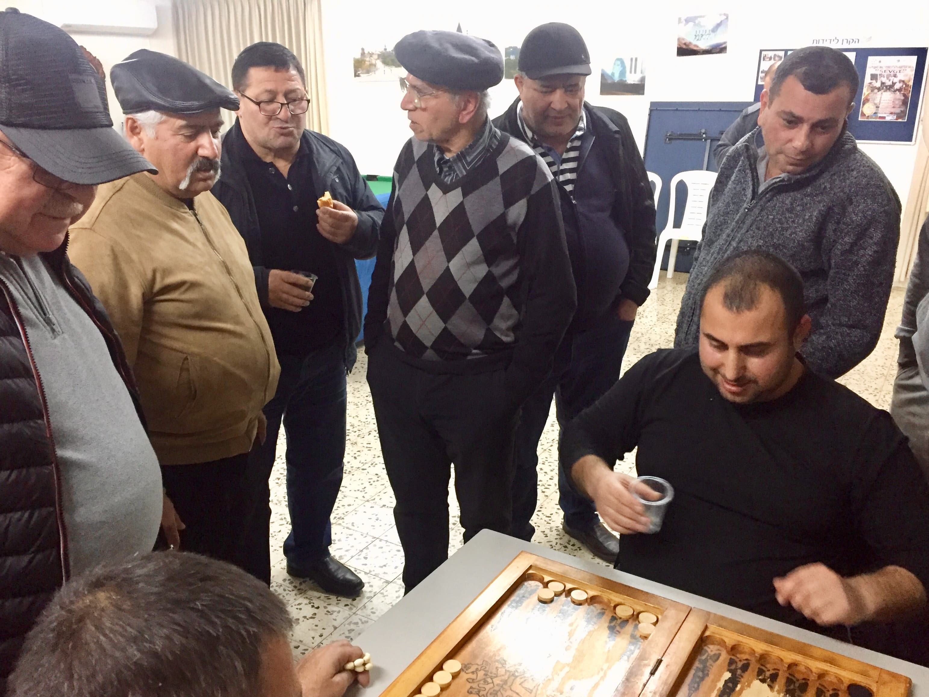 Ор-Акива: на II городском турнире по нардам «Шеш-Беш»