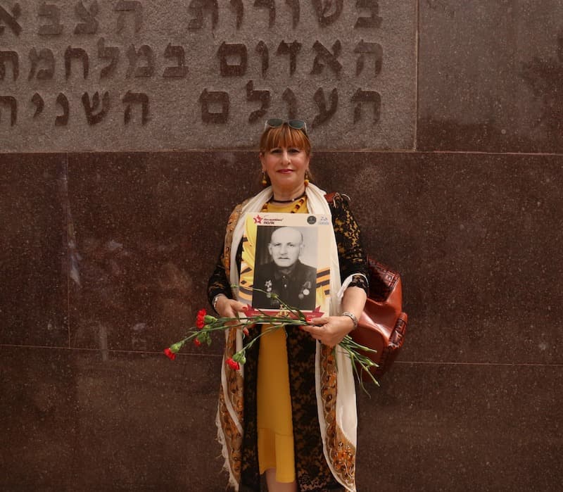 На горе Герцля в Иерусалиме прошла акция «Бессмертный полк», посвященная 26 Ияра