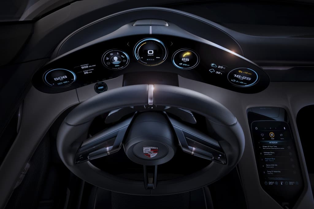Porsche создал электрический суперкар