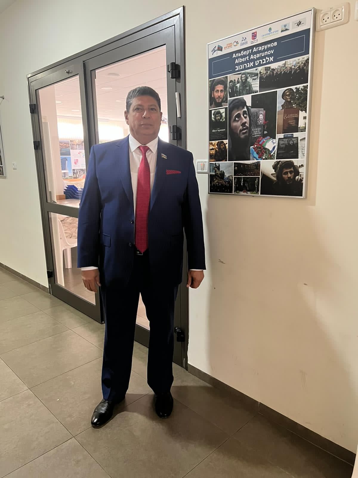 Анатолий Рафаилов провел встречу с главой «Азербайджанского Дома в Израиле»