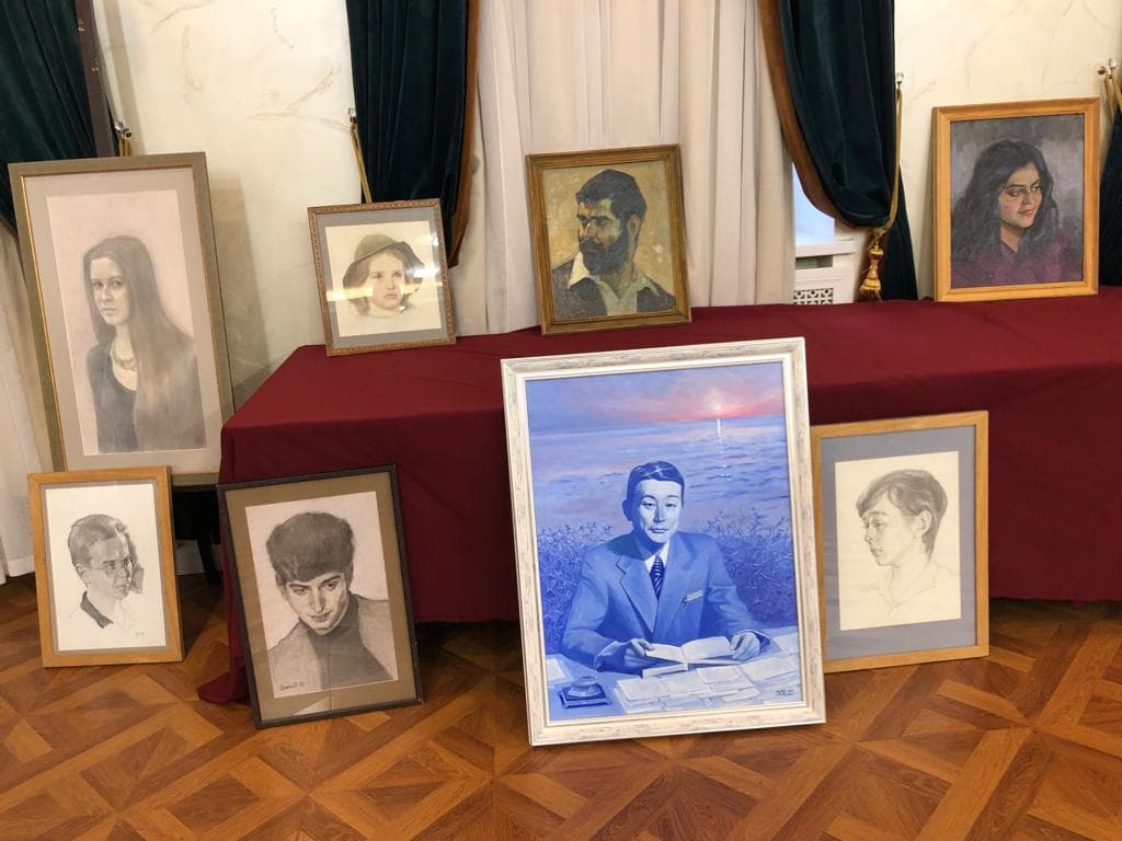 Выставка и лекция художника Бориса Хаимова прошла в ОГЕ