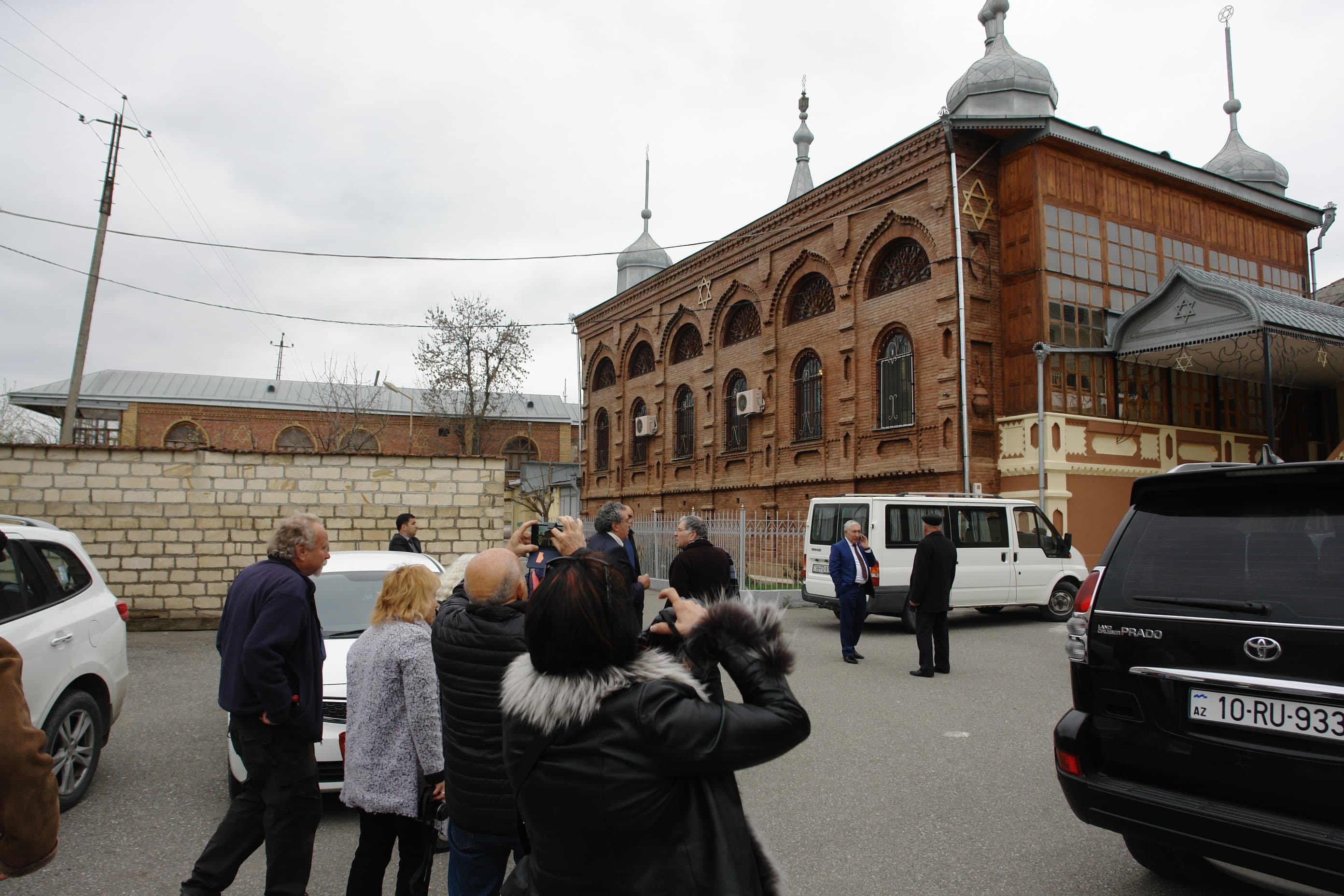 Израильские журналисты в Красной Слободе