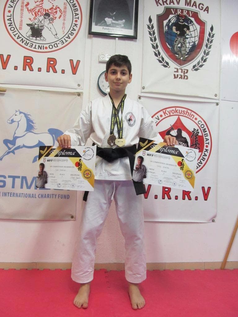 Израильские спортсмены вернулись с Чемпионата мира по карате с золотыми медалями