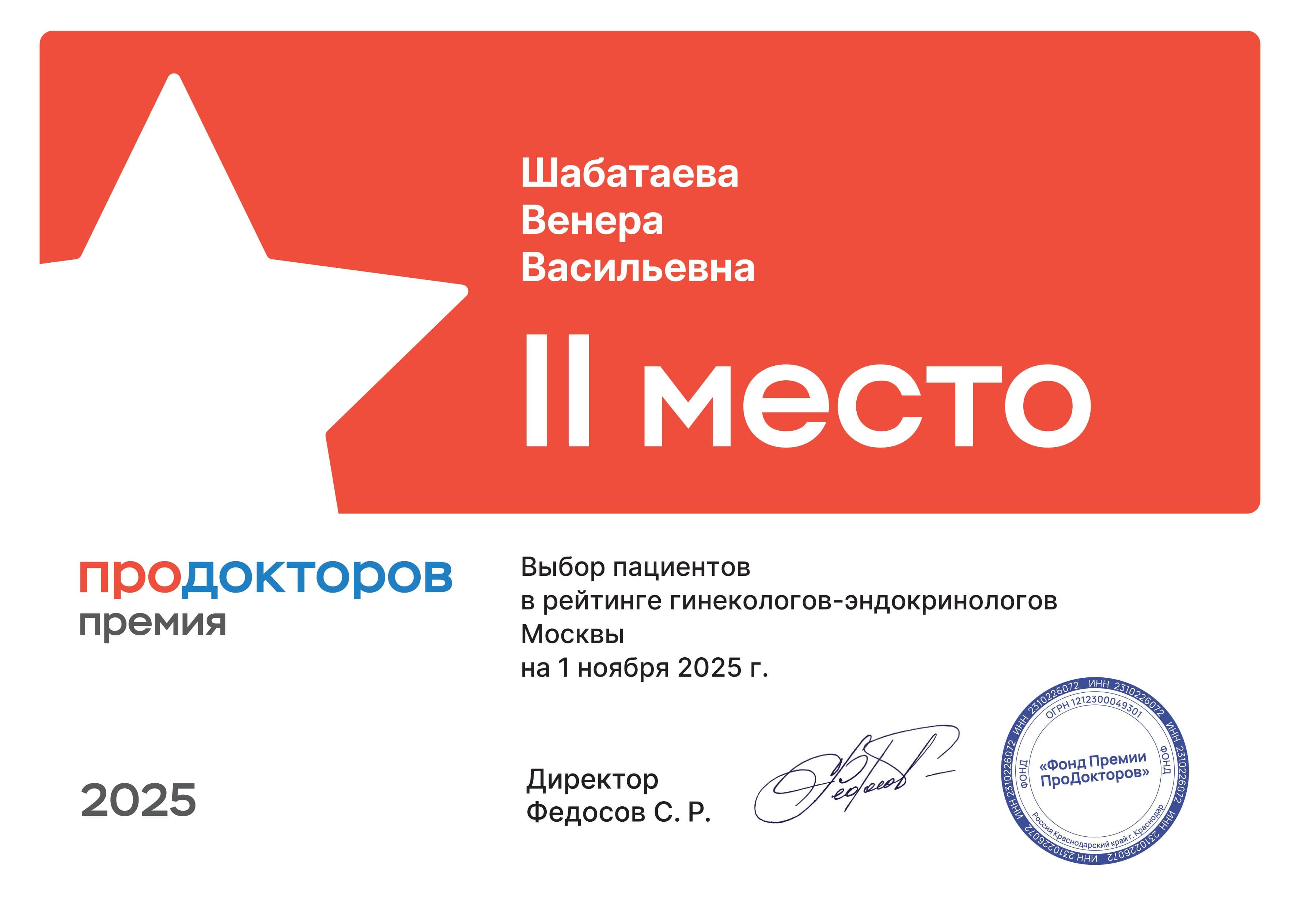 Венера Шабатаева: моя работа даёт настоящие плоды