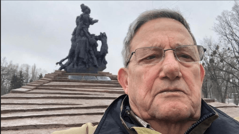 Израильский журналист не нашел признаков разрушений в Бабьем Яру