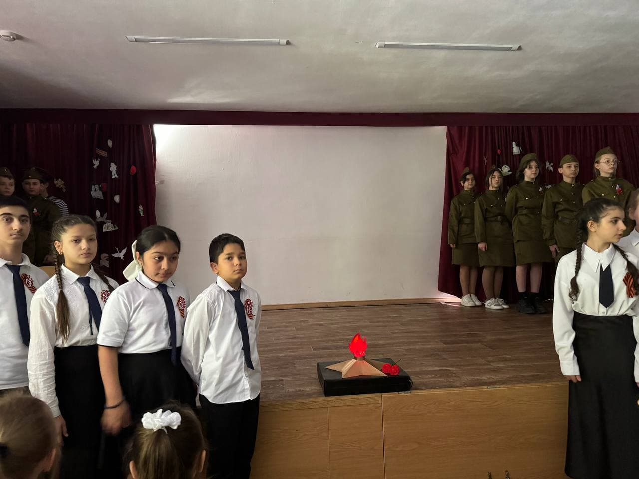 День Победы в пятигорской еврейской школе