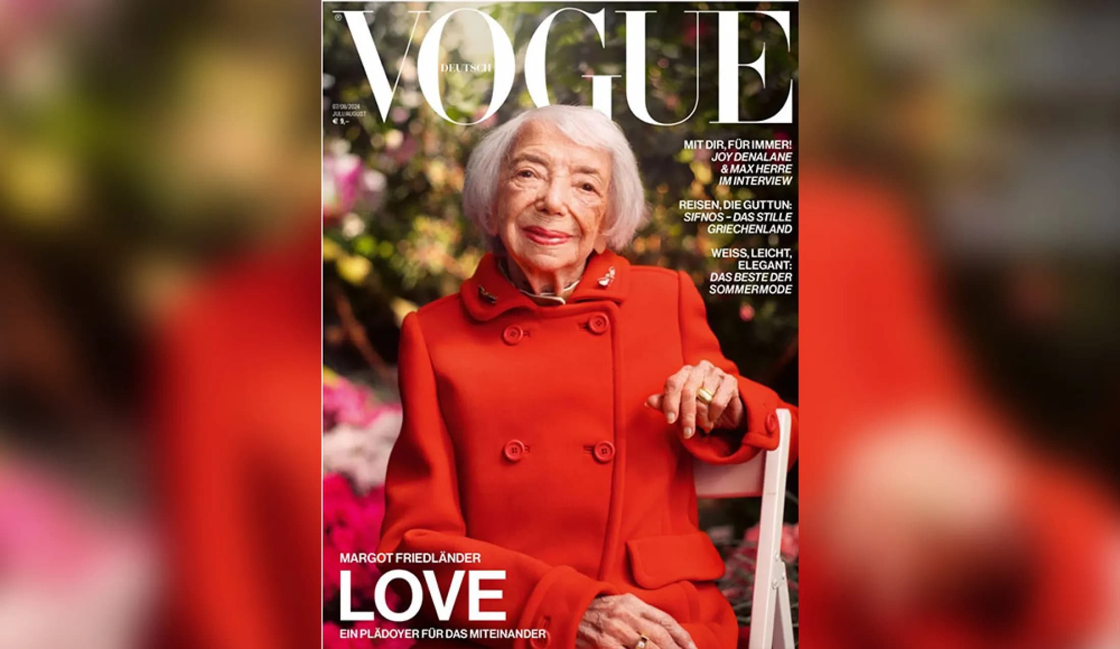 Умерла пережившая Холокост Марго Фридлендер, попавшая на обложку Vogue