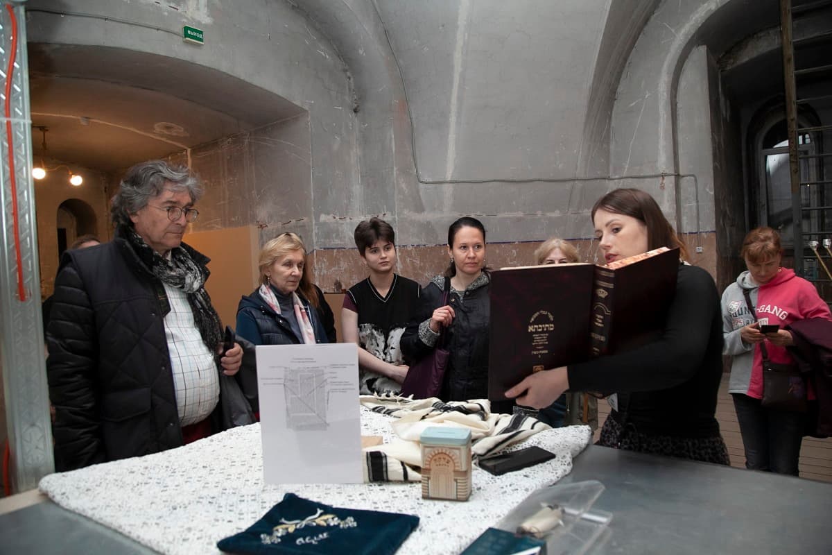 Петербургская Хоральная синагога приняла участие в Ночи музеев