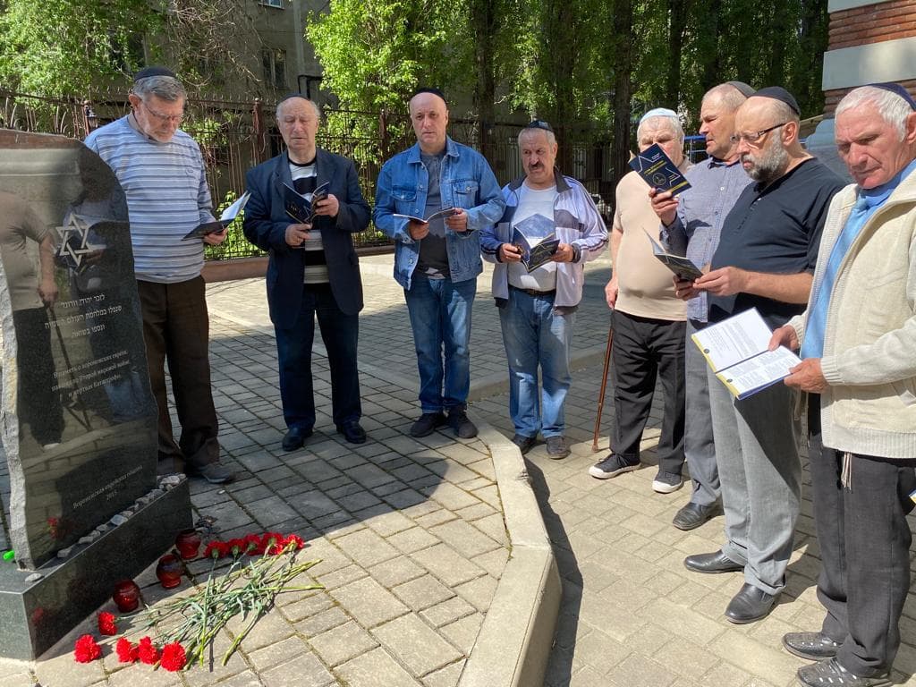 В воронежской синагоге зажгли свечи в честь Дня Спасения и Освобождения