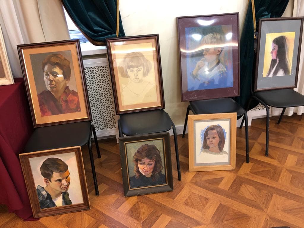 Выставка и лекция художника Бориса Хаимова прошла в ОГЕ
