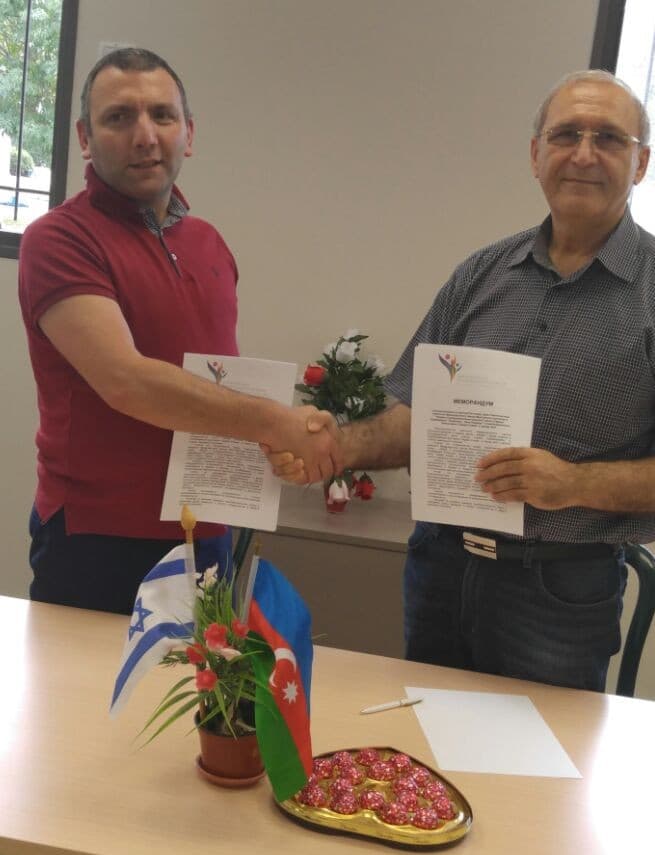 Подписан меморандум о партнерстве с представительством Бакинского международного центра мультикультурализма в Израиле