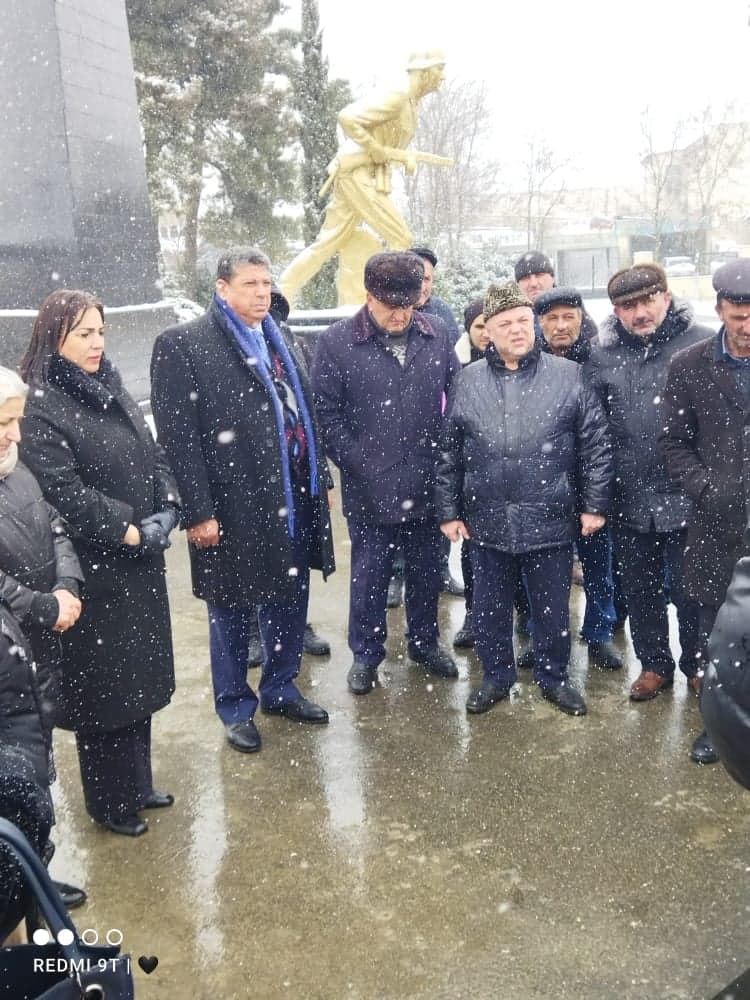 В Губе почтили память героев Второй карабахской войны