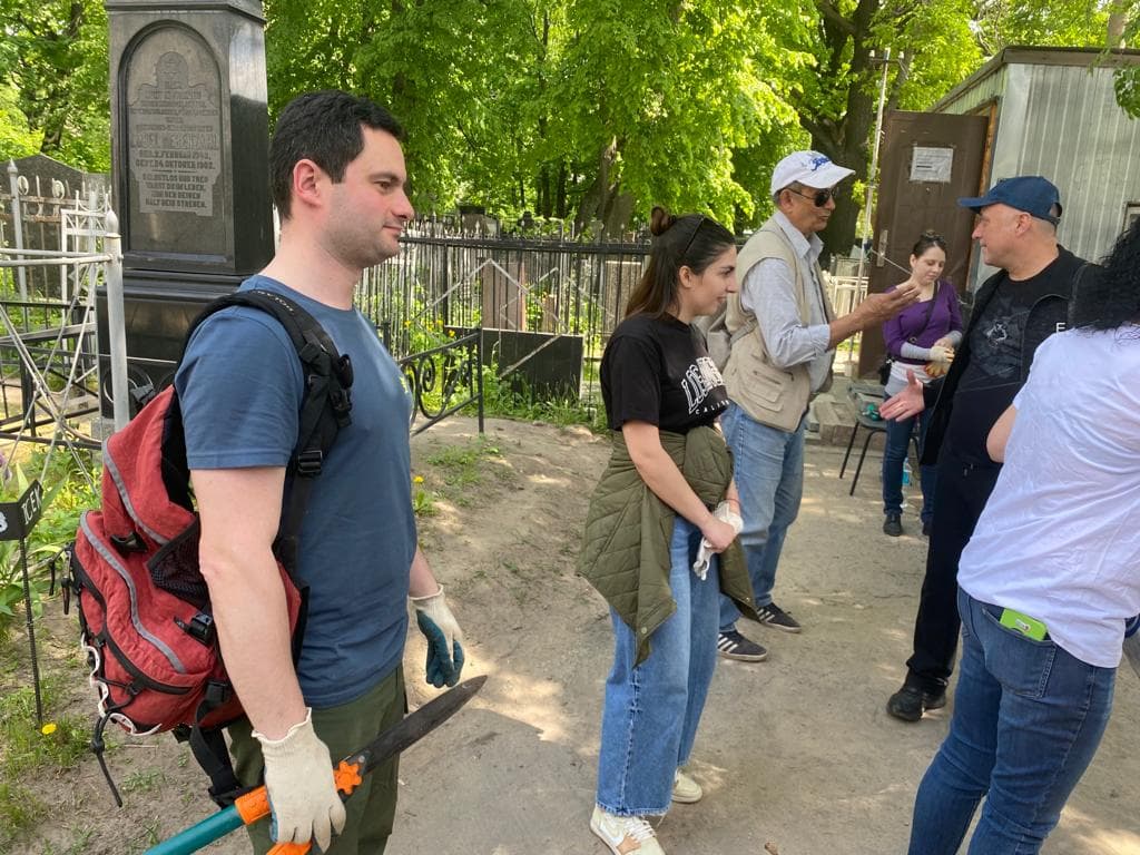 В воронежской синагоге зажгли свечи в честь Дня Спасения и Освобождения