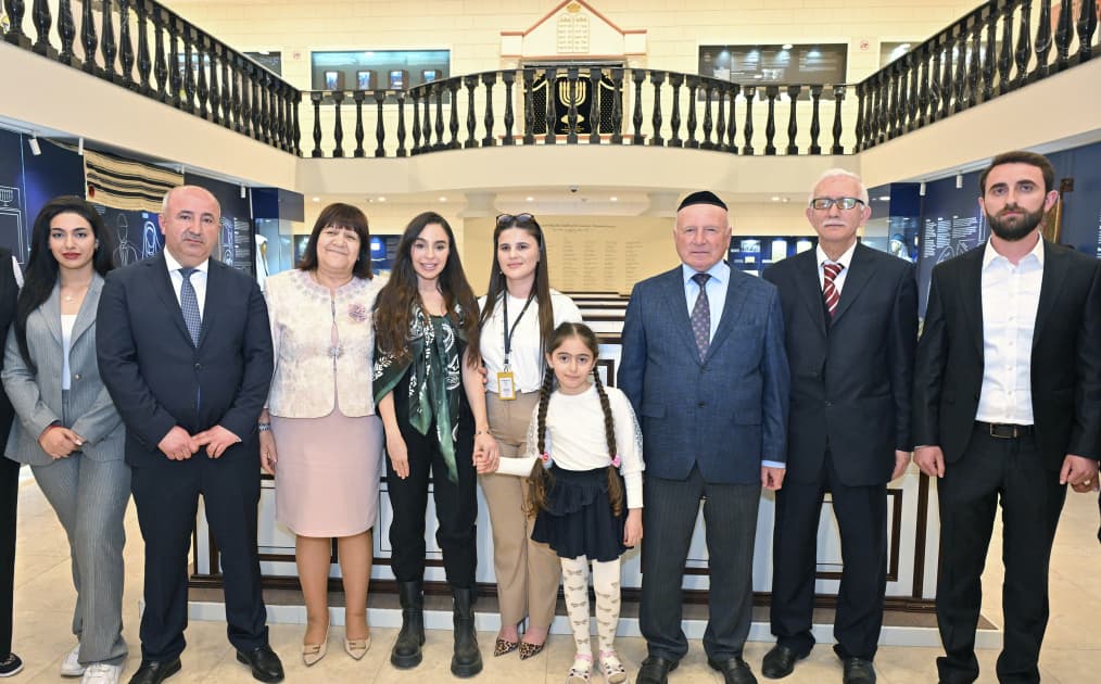Лейла Алиева посетила Музей горских евреев в Красной Слободе