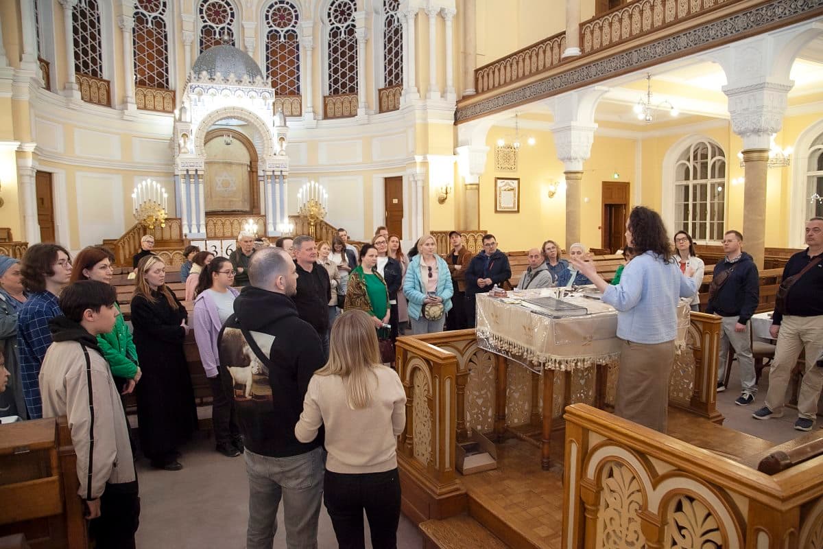Петербургская Хоральная синагога приняла участие в Ночи музеев