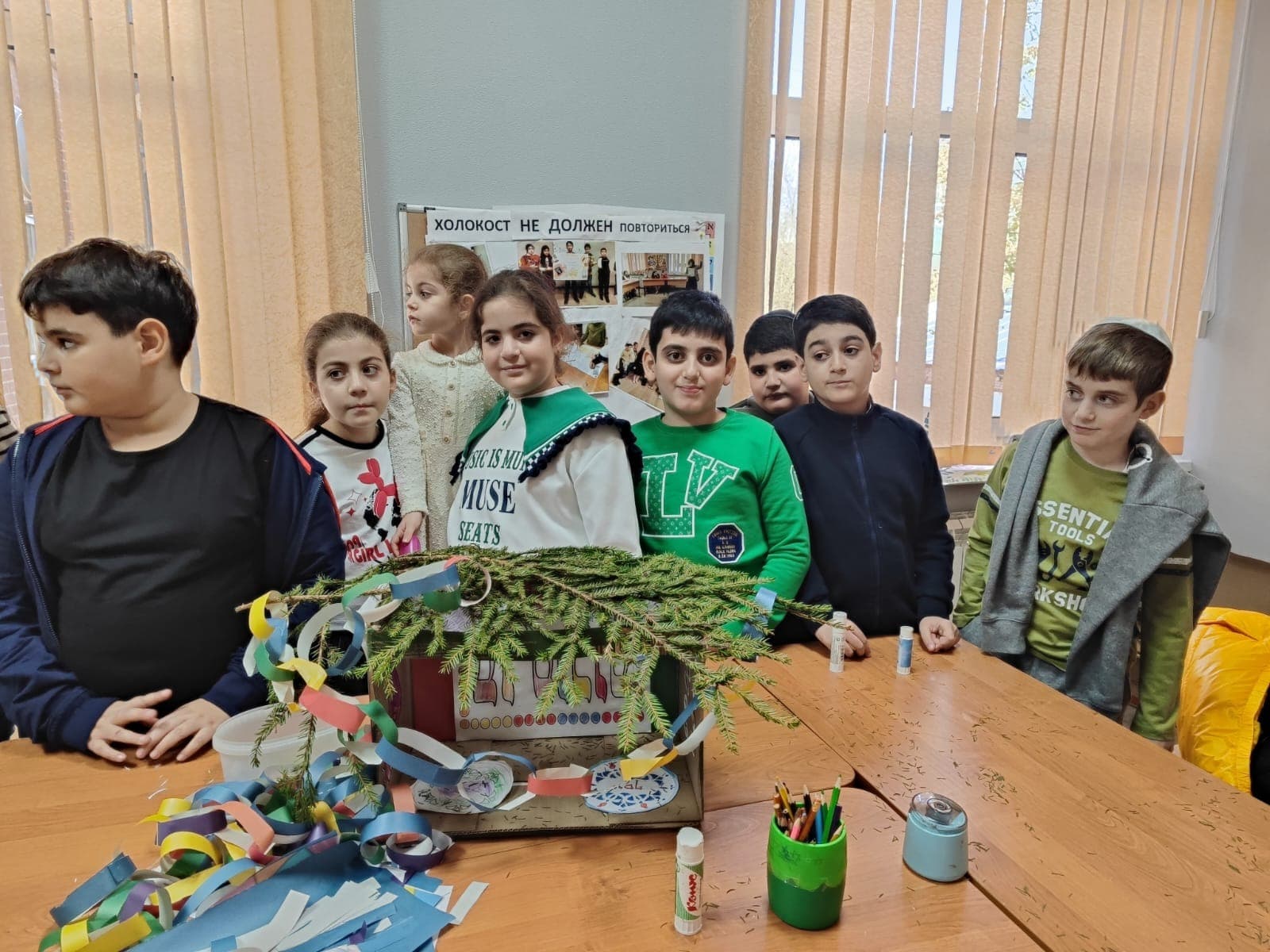 Суккот в детском клубе «Симха» ОГЕ