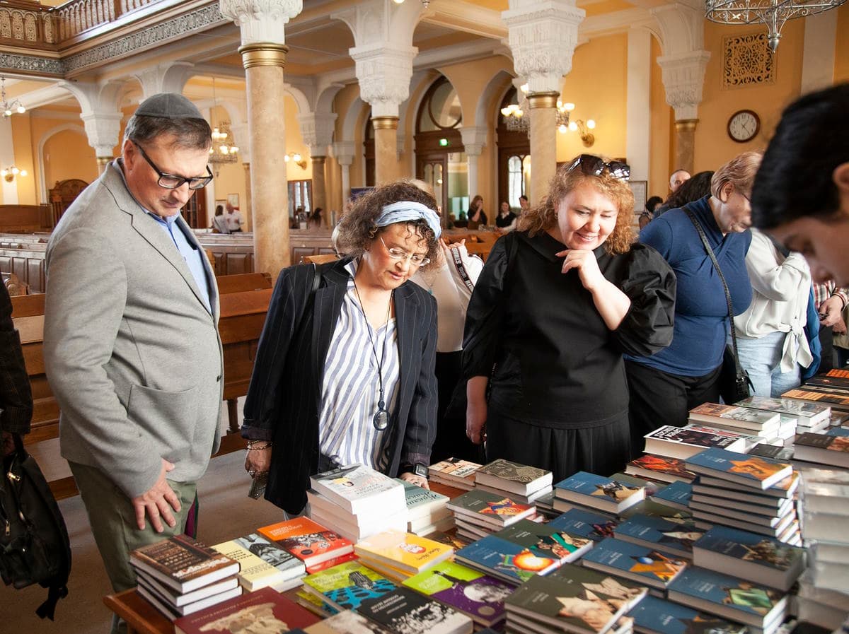 В Большой хоральной синагоге Петербурга прошел День еврейской книги